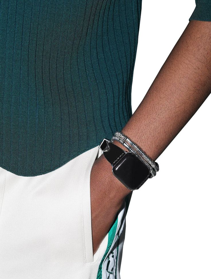 Toga Pulla Black Smart Watch Strap - M