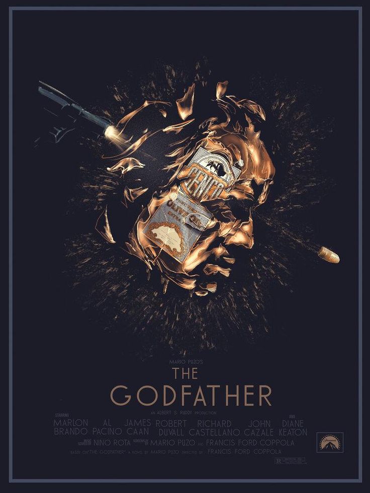 映画 ゴッドファーザー ポスター The Godfather 1972 Amazon.co.jp