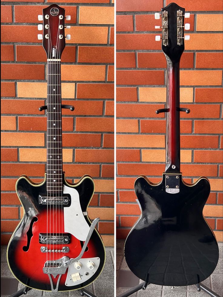 TEISCO EP-2L テスコ サンバースト セミアコギター 1960年代 TEISCO EP