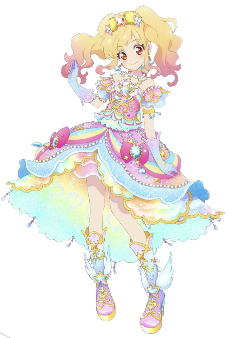 アイカツスターズ レインボーエトワールコーデ 虹野ゆめ アイカツ