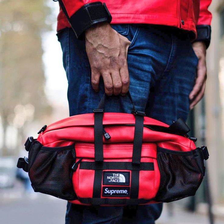 Supreme The North Face Camp Canister red FW15 Supreme THE NORTH