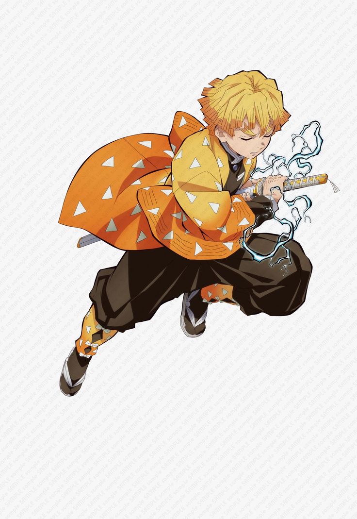 鬼滅の刃 戦支度イラスト ビッグポスター 我妻善逸 鬼滅の刃