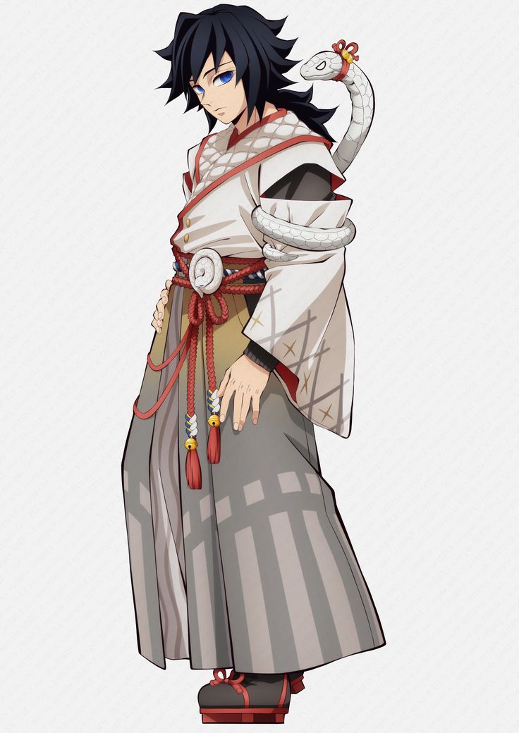 アニメ「鬼滅の刃」冨岡義勇 干支2025 巳年イベント 描き下ろしイラスト