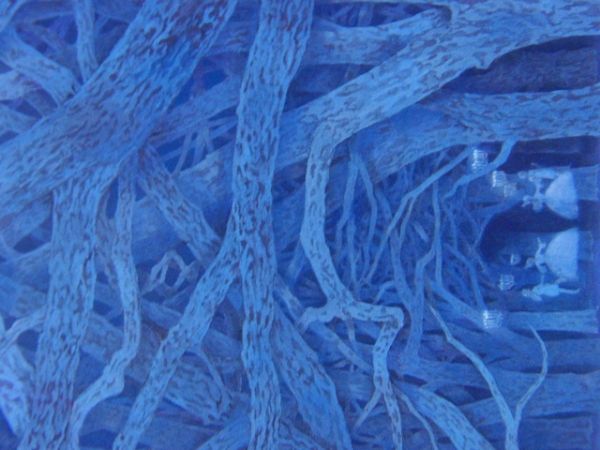 荒木游枝、春×2、希少画集画、新品額装付 荒木游枝、春×2、希少画集画