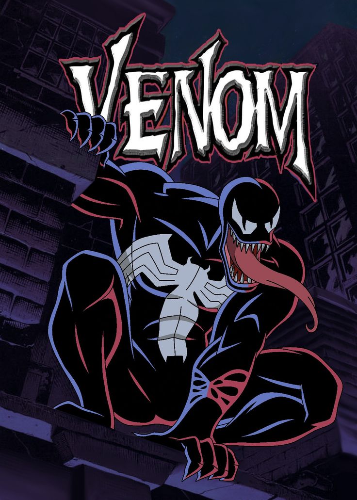Venom #11 cover recreation in the style of Spider-Man: The