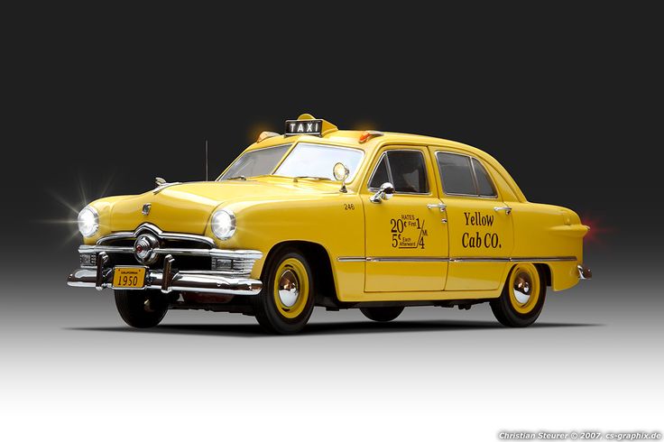 1950 Ford TAXI - model diecast 1:18