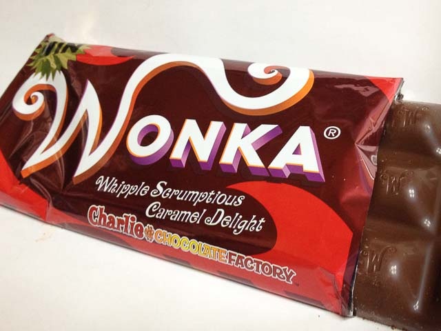 チャーリーとチョコレート工場 Wonka Bar 映画プロップ ウォンカバー