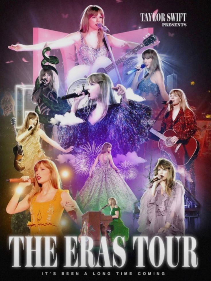 Taylor Swift The Eras Tour Poster