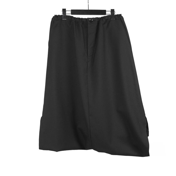 Ground Y - Ground Y [GZ-P09-100-1 / ギャバ股下ボタン変形パンツ