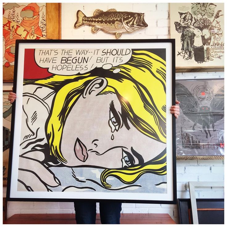 ロイリキテンスタインHOPELESS ポスター