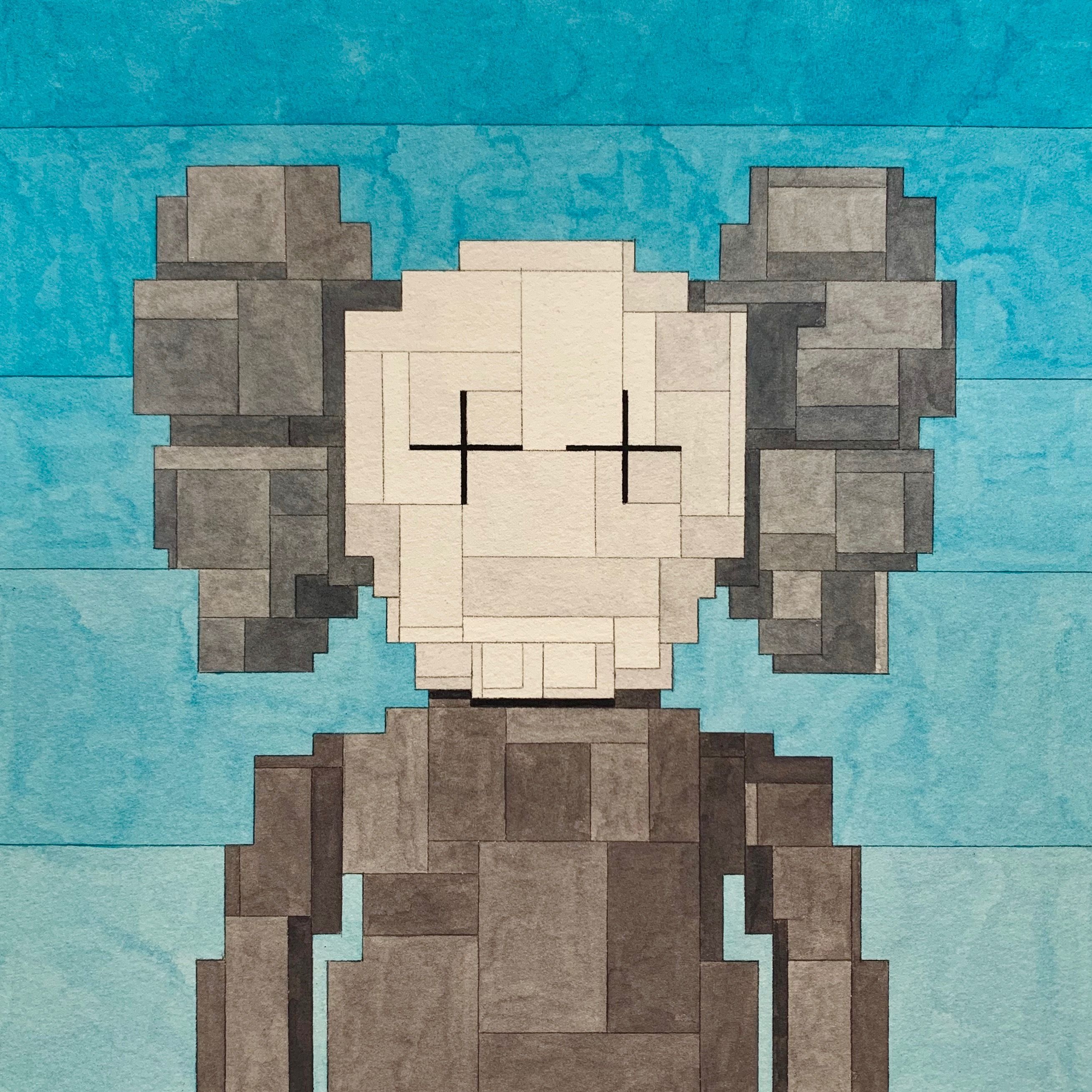 ADAM LISTER アダムリスター KAWS シルクスクリーン ADAM LISTER