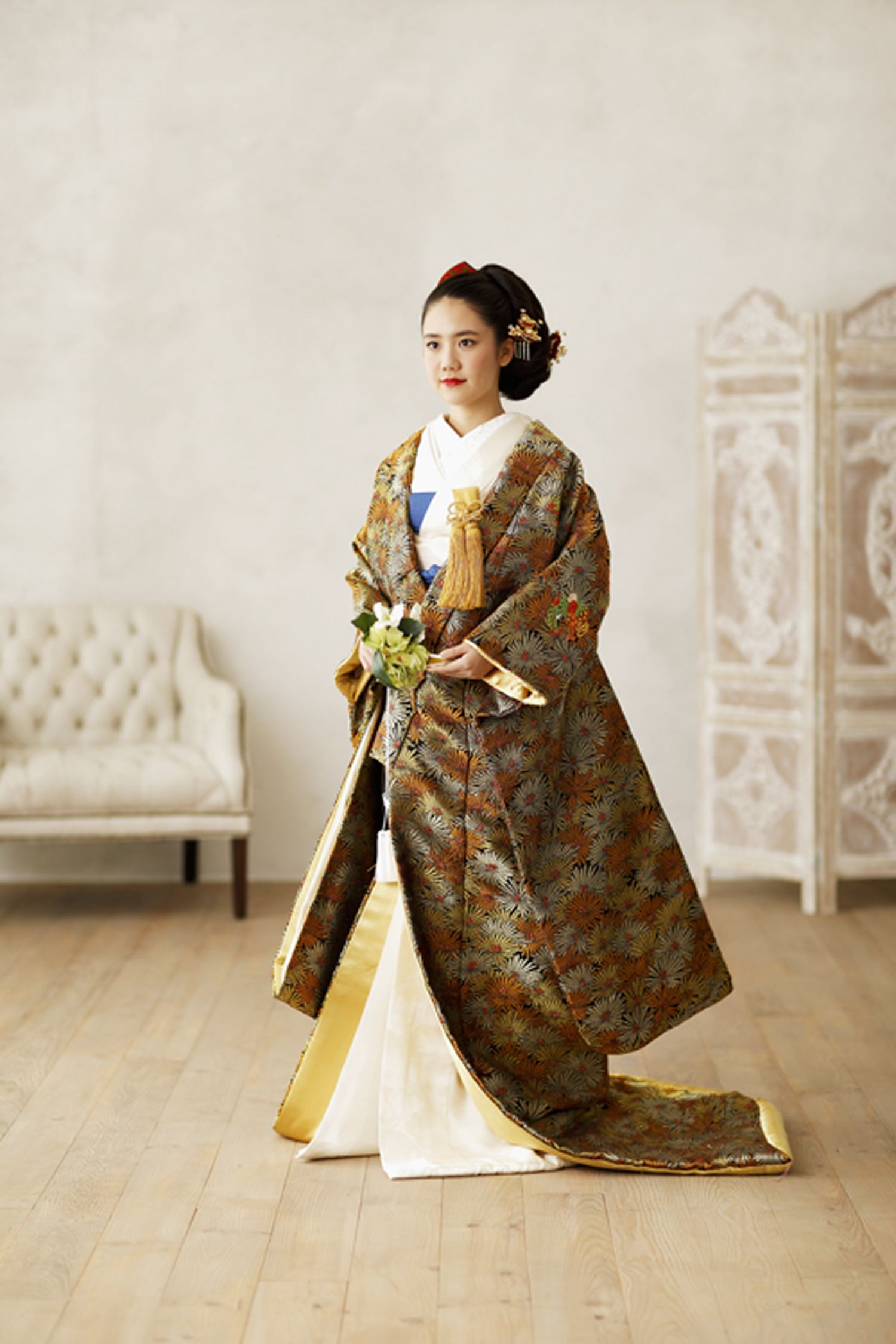 アンティーク 引き振袖 新婦 結婚式 花嫁 挙式 引振袖 【公式通販】