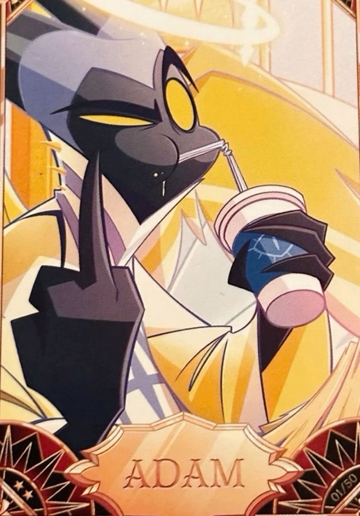 ハズビンホテル アダム foil トレーディングカード ハズビンホテル