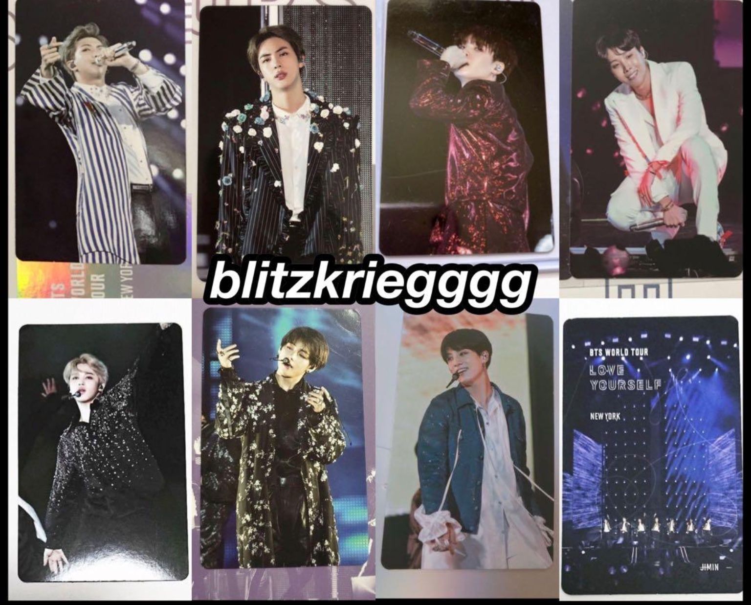 BTS LYS New York ブルーレイ ジョングク トレカ