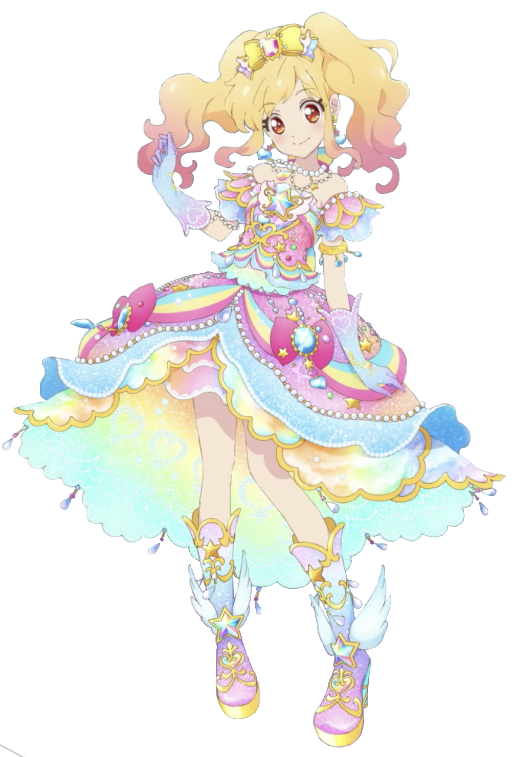 アイカツスターズ! 虹野ゆめ ぬいぐるみ プレミアムレアドレス アイ