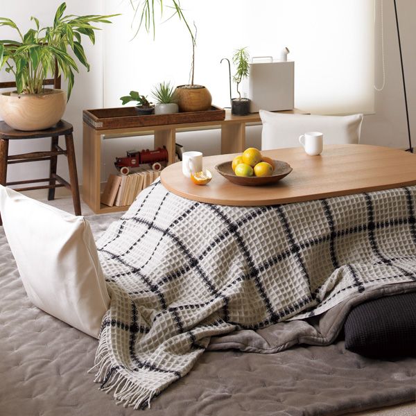 無印良品 電気コタツテーブルと掛け敷布団セット 無印良品 MUJI コタツ