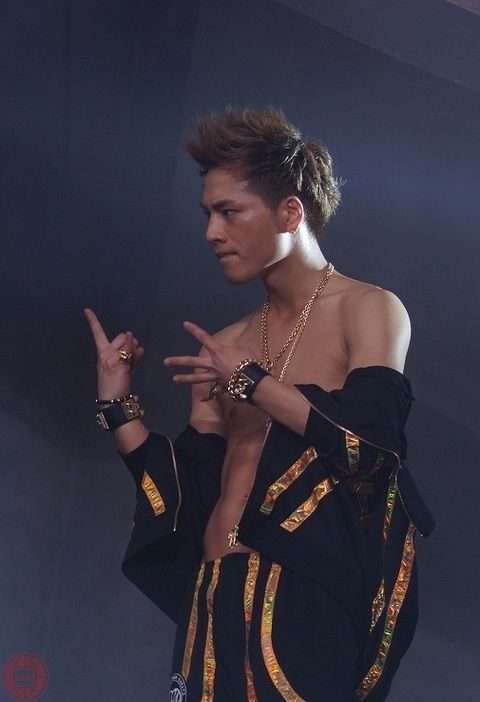 黒love サングラスなし 三代目 登坂広臣 BIGタオル フェイスタオル 黒