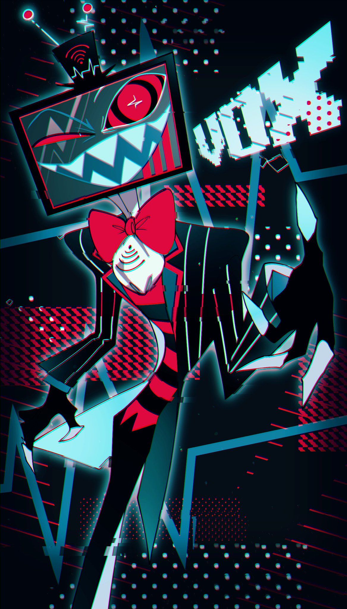 ハズビンホテル VOX ポスター VOX BECOMES GOD Hazbin Hotel Vox