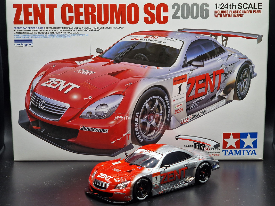 Tamiya Lexus Zent Cerumo SC 2006 - Ready For Inspection - Vehicles