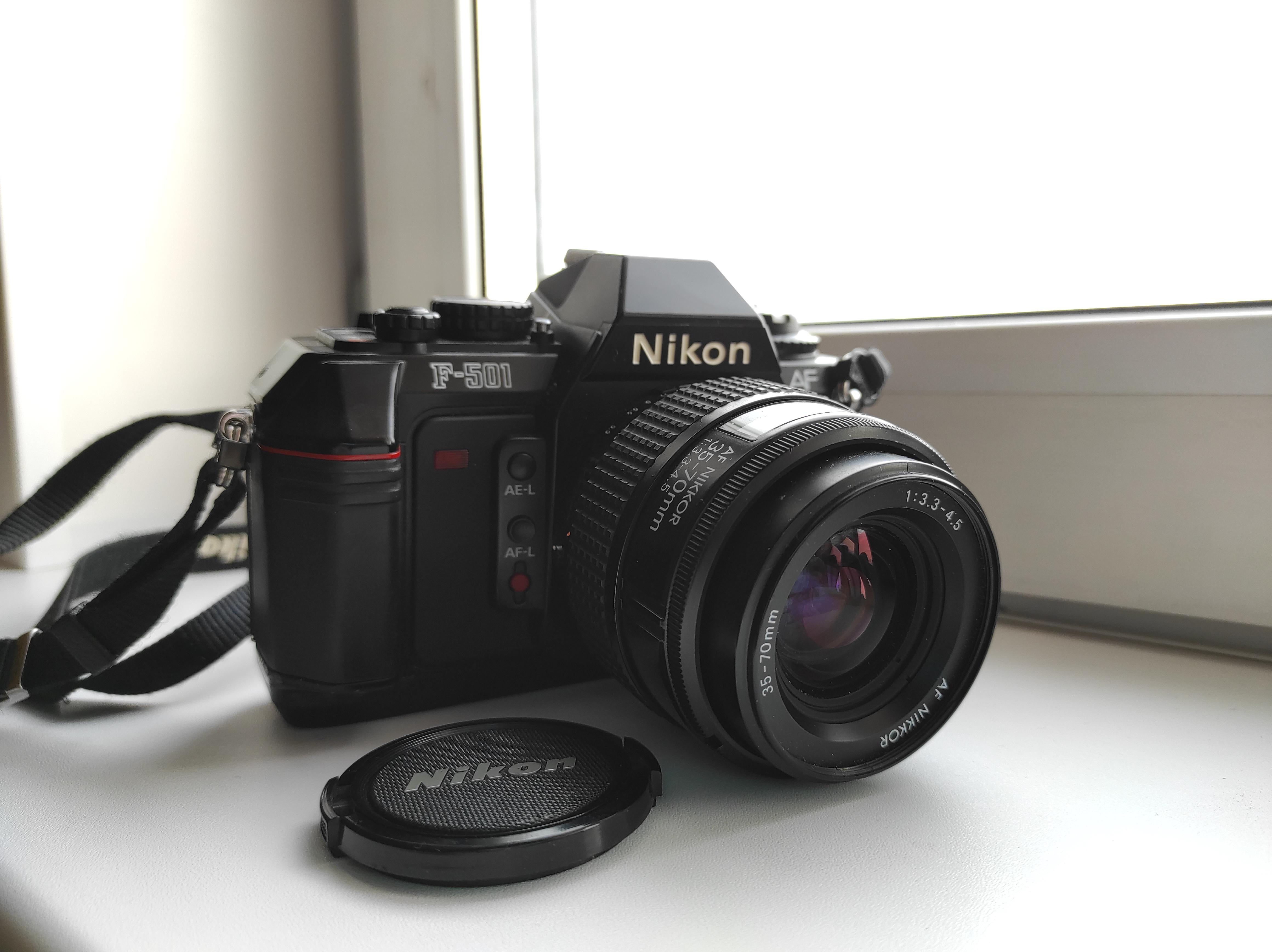 Received this Nikon F501 with 35-70mm F3.3-4.5 as a Christmas