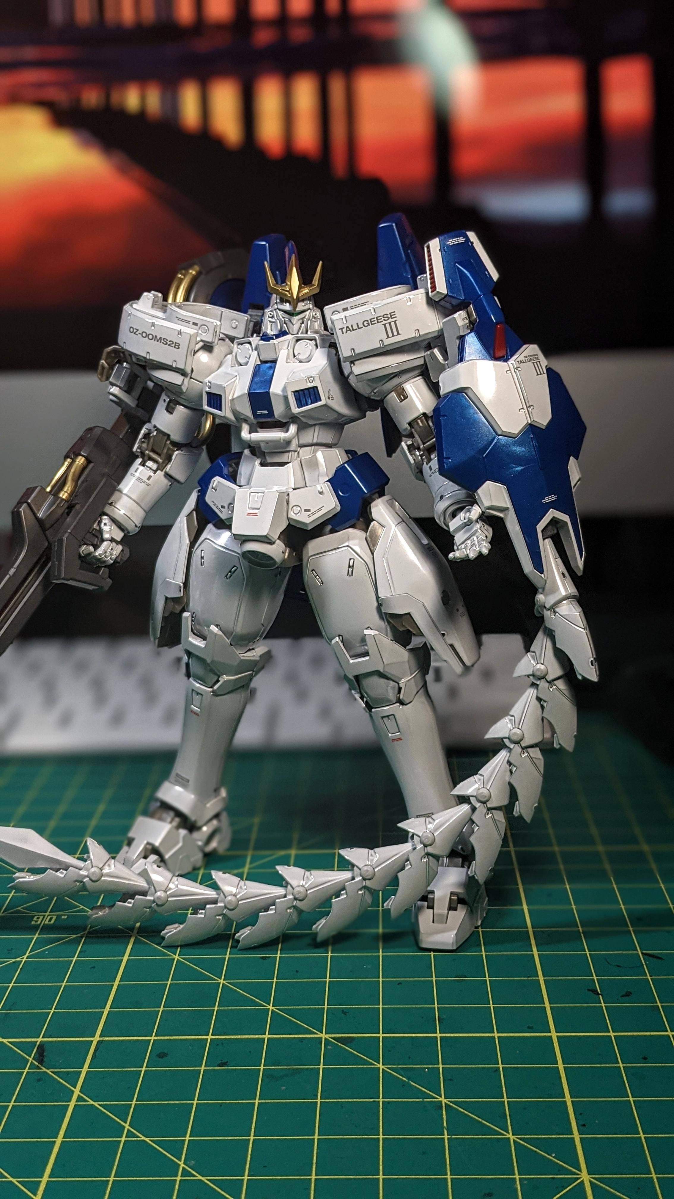 MG トールギスIII スペシャルコーティング完成！ 感謝祭おめでとう