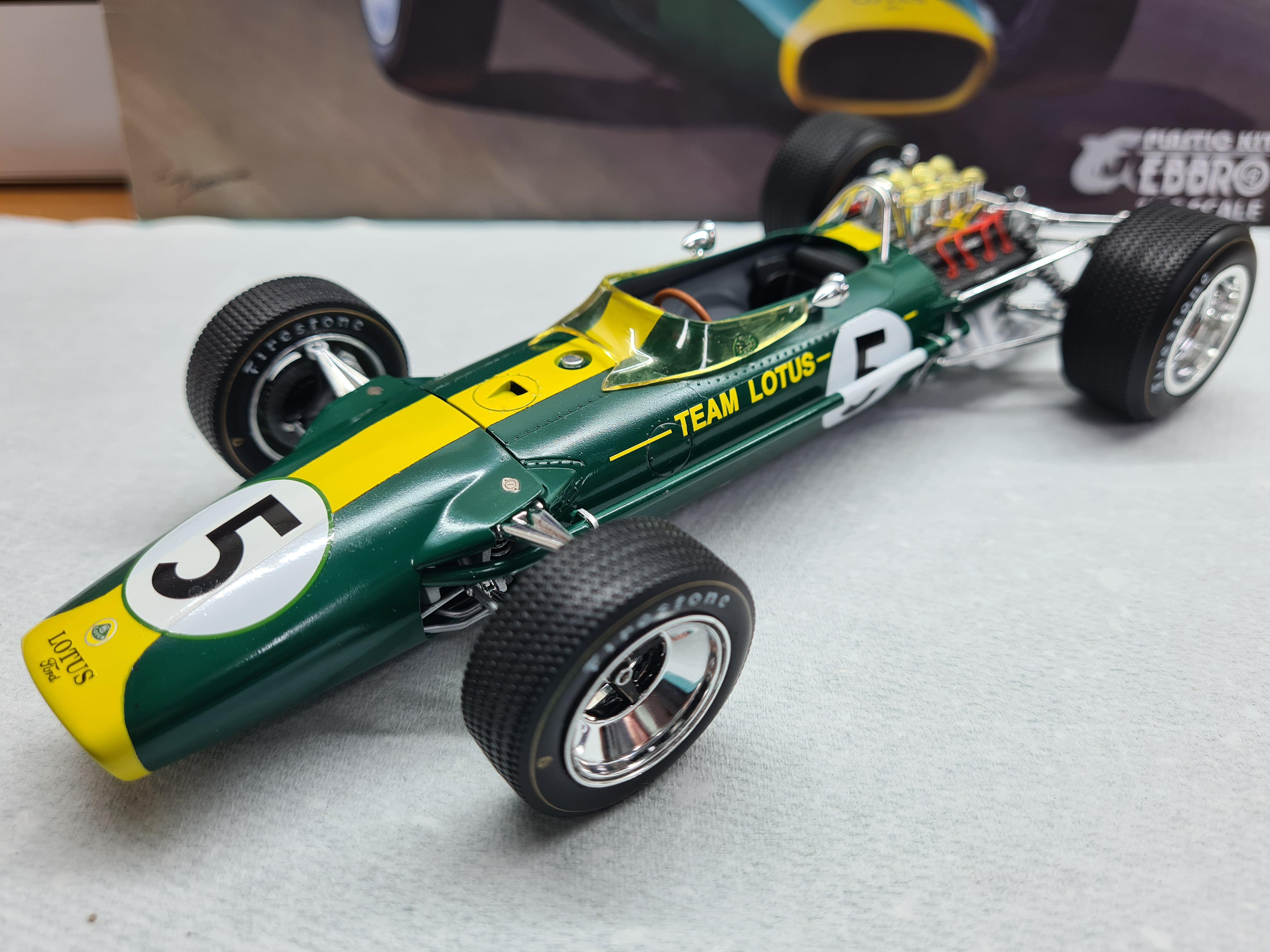 1/20 Team Lotus type 49 (1967) - EBBRO : r/ModelCars