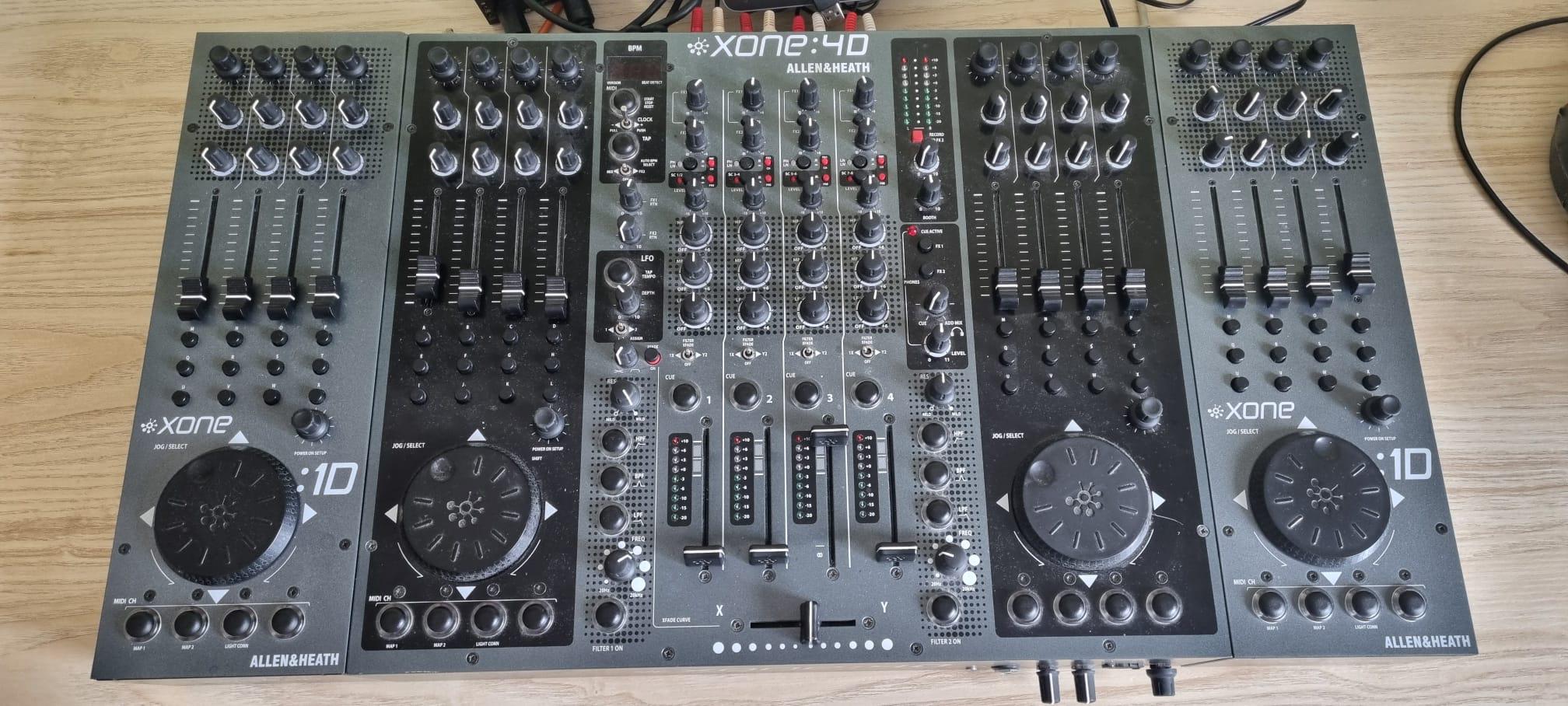 Allen&Heath Xone: 4D DJミキサー Ableton live Allen&Heath Xone: 4D