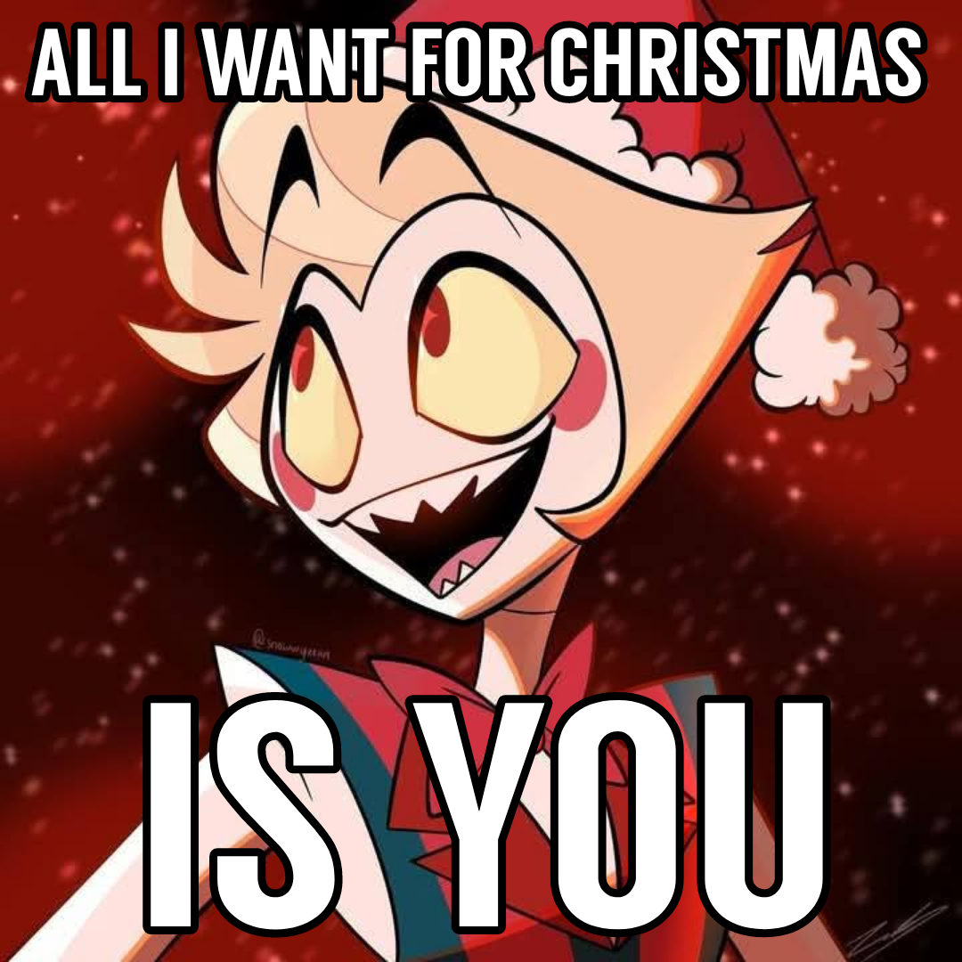 OC] クリスマスルシファー : r/HazbinHotel