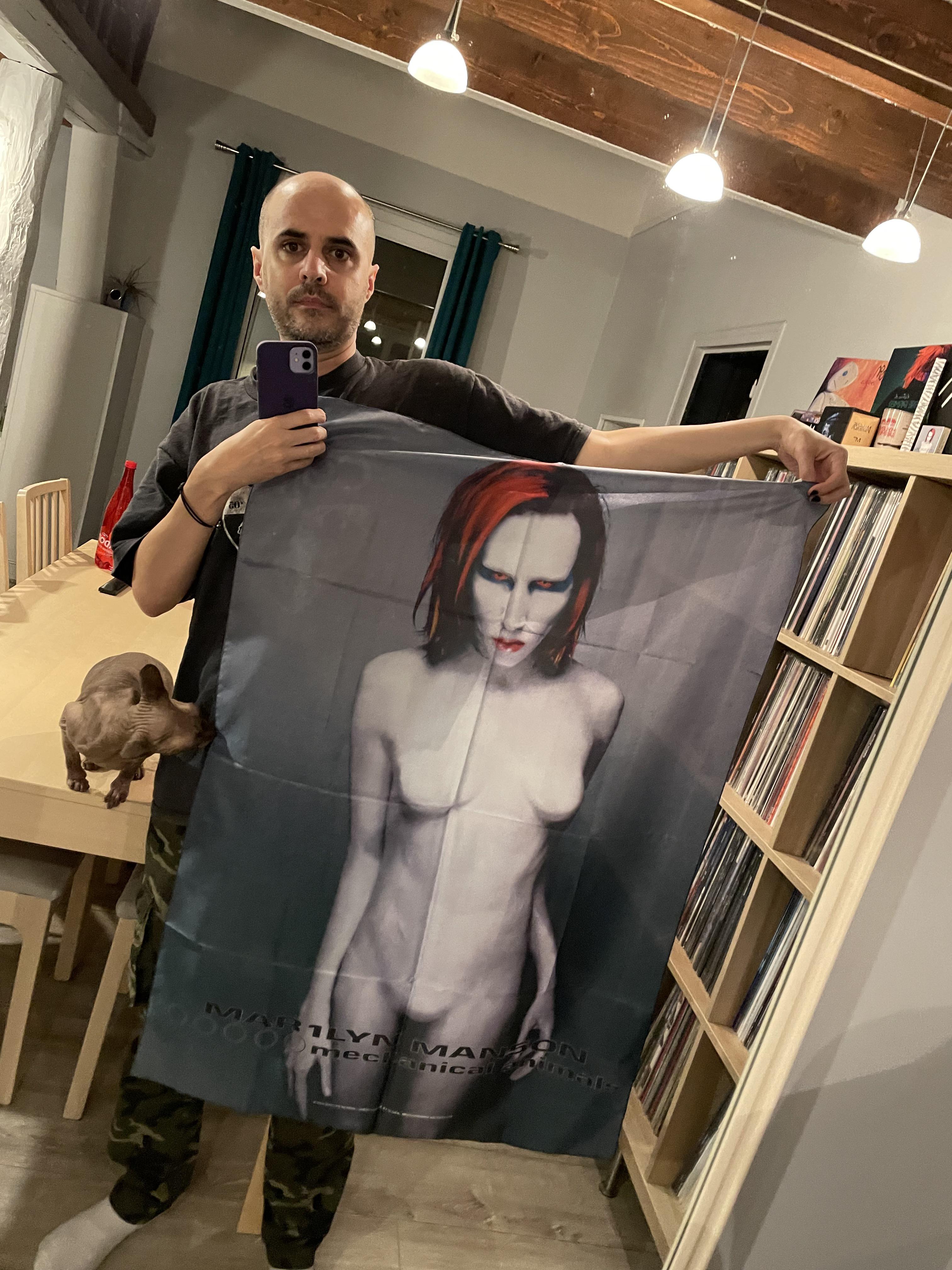 MARILYN MANSON mechanical animals ポスター MARILYN MANSON