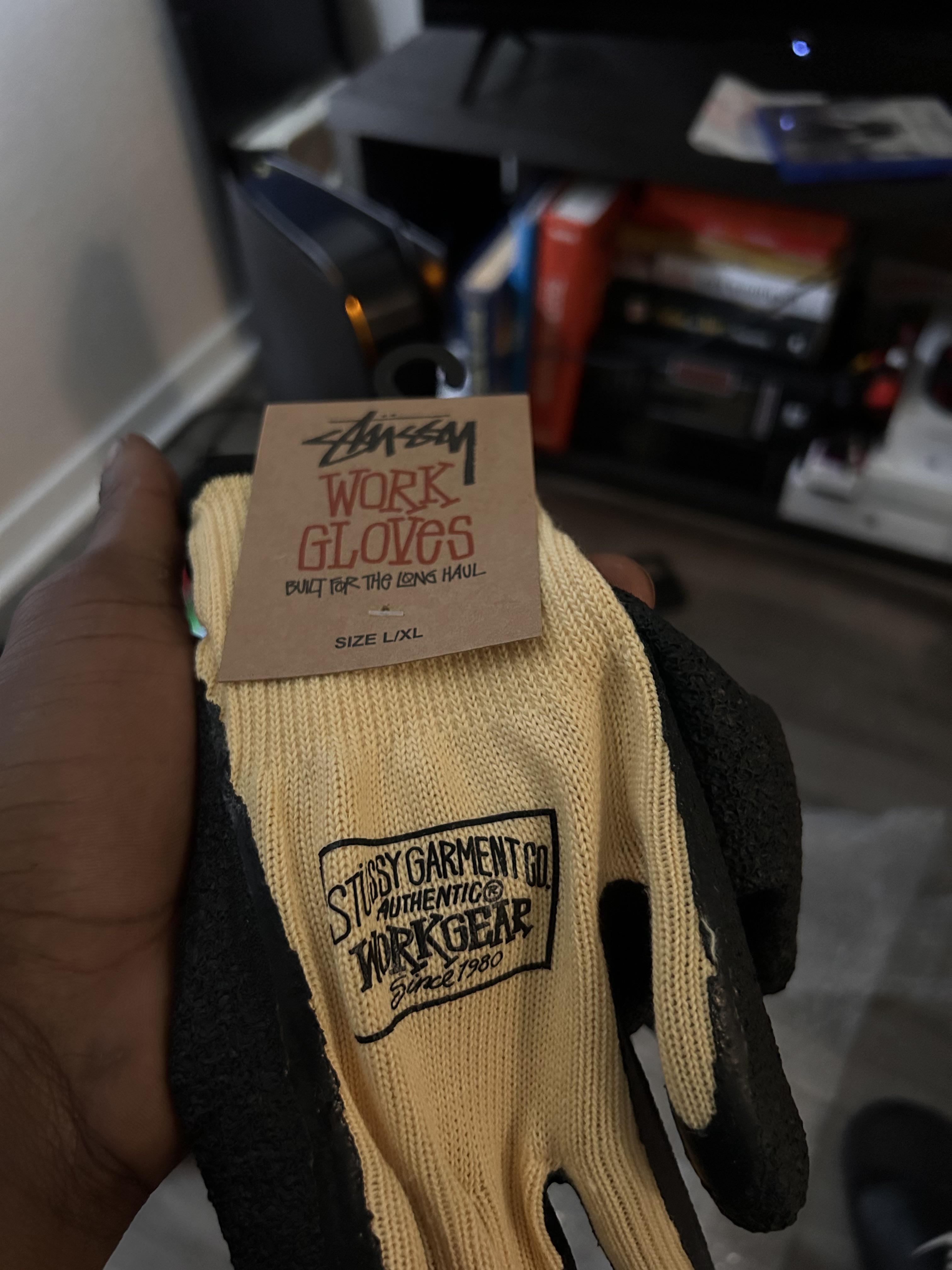 Could've easily picked up some work gloves from Lowe's lol : r/stussy
