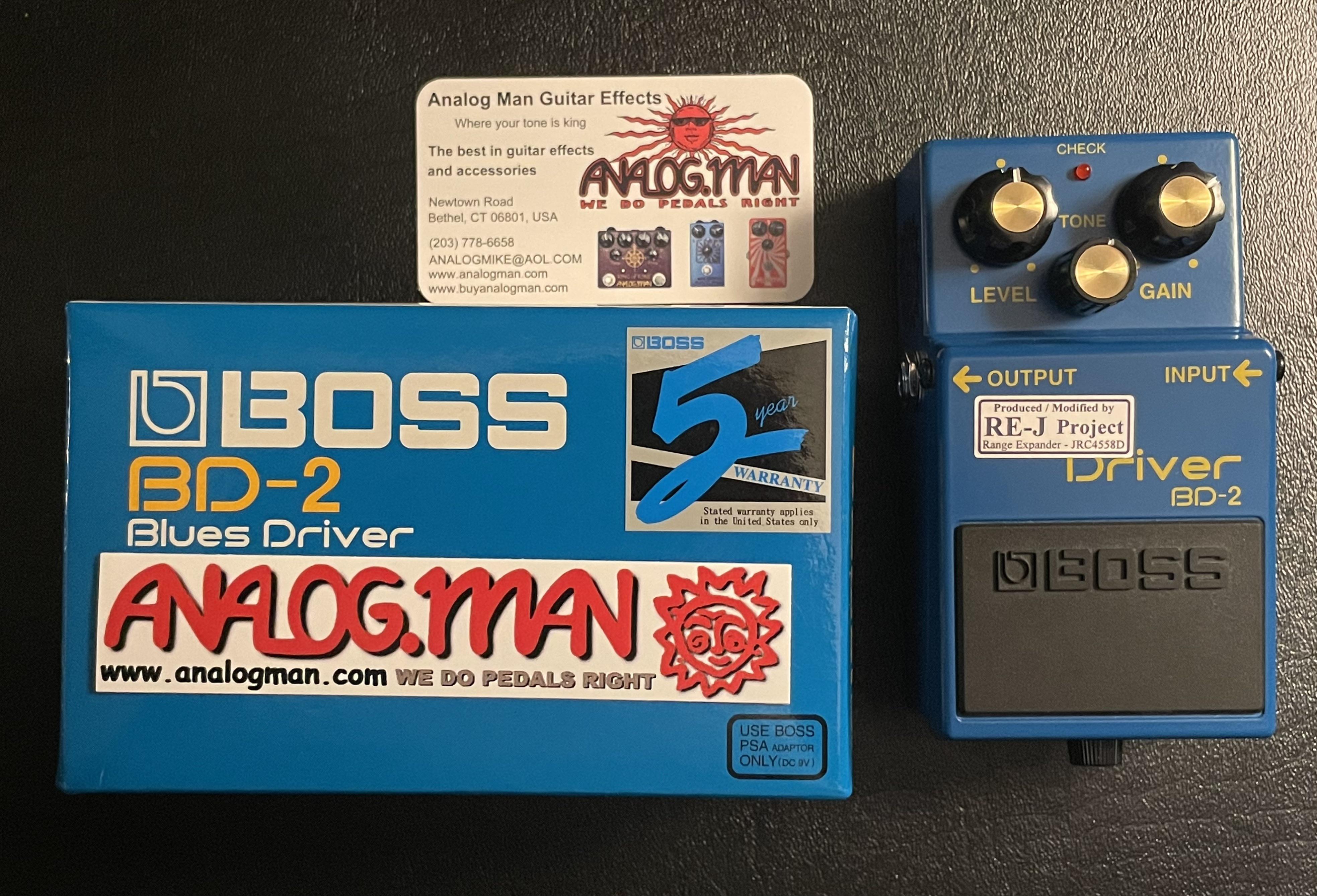 激レア】BOSS BD-2 RE-J ANALOG.MAN super mod Analog Man Boss BD-2/Super