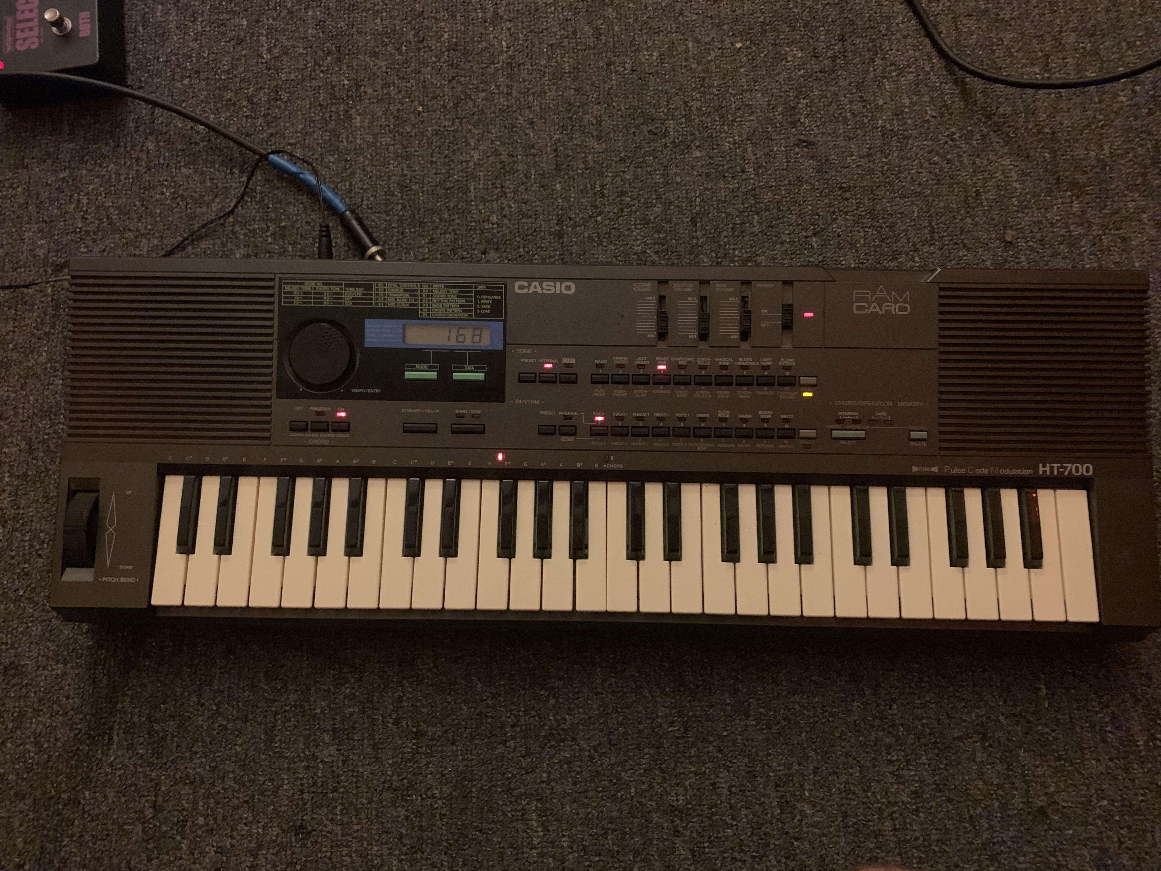 Friend gave me this casio ht-700 for free! Any tips? : r/synthesizers
