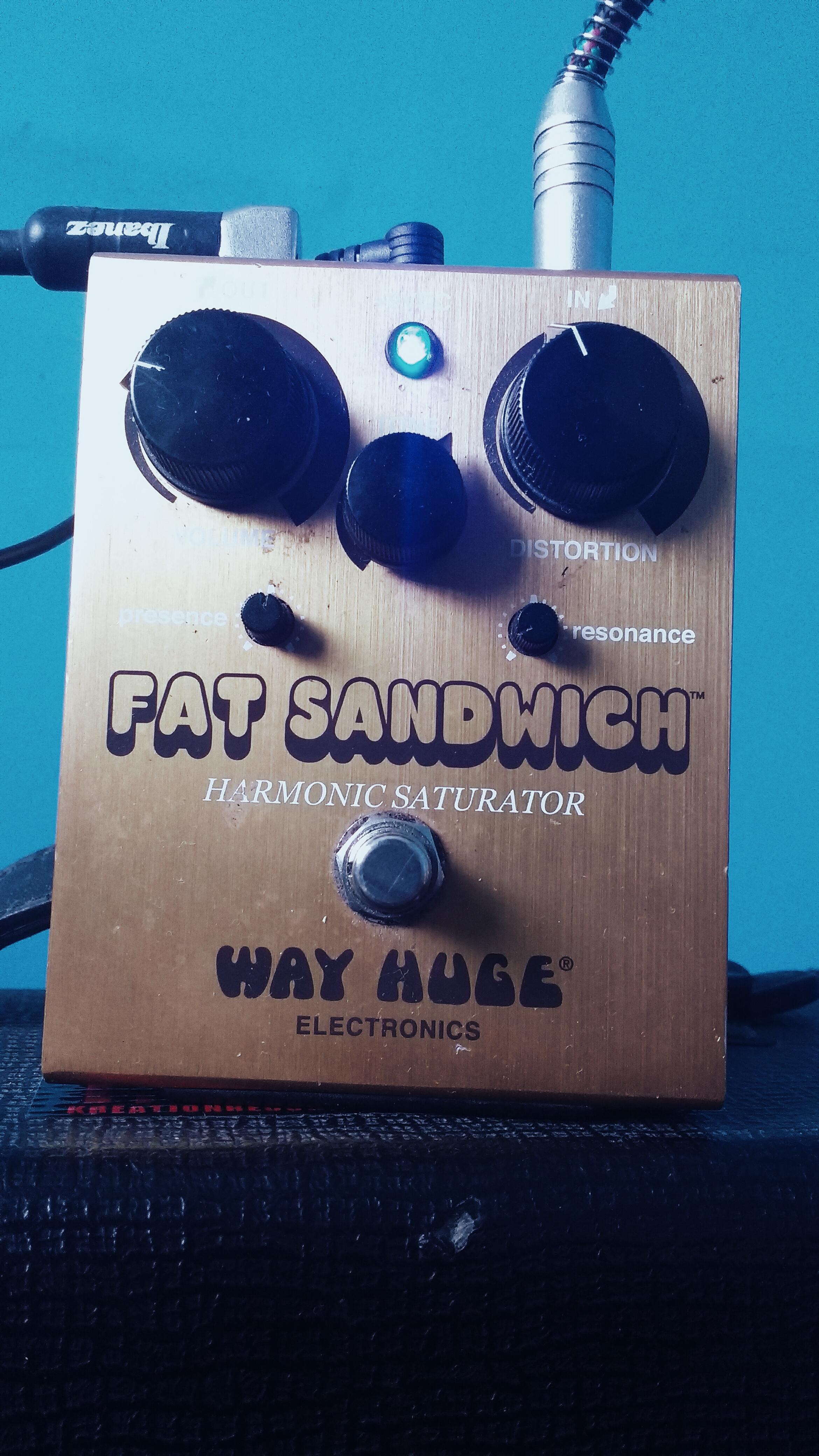 レビュー] Way Huge Fat Sandwichへの新たな称賛 : r/guitarpedals