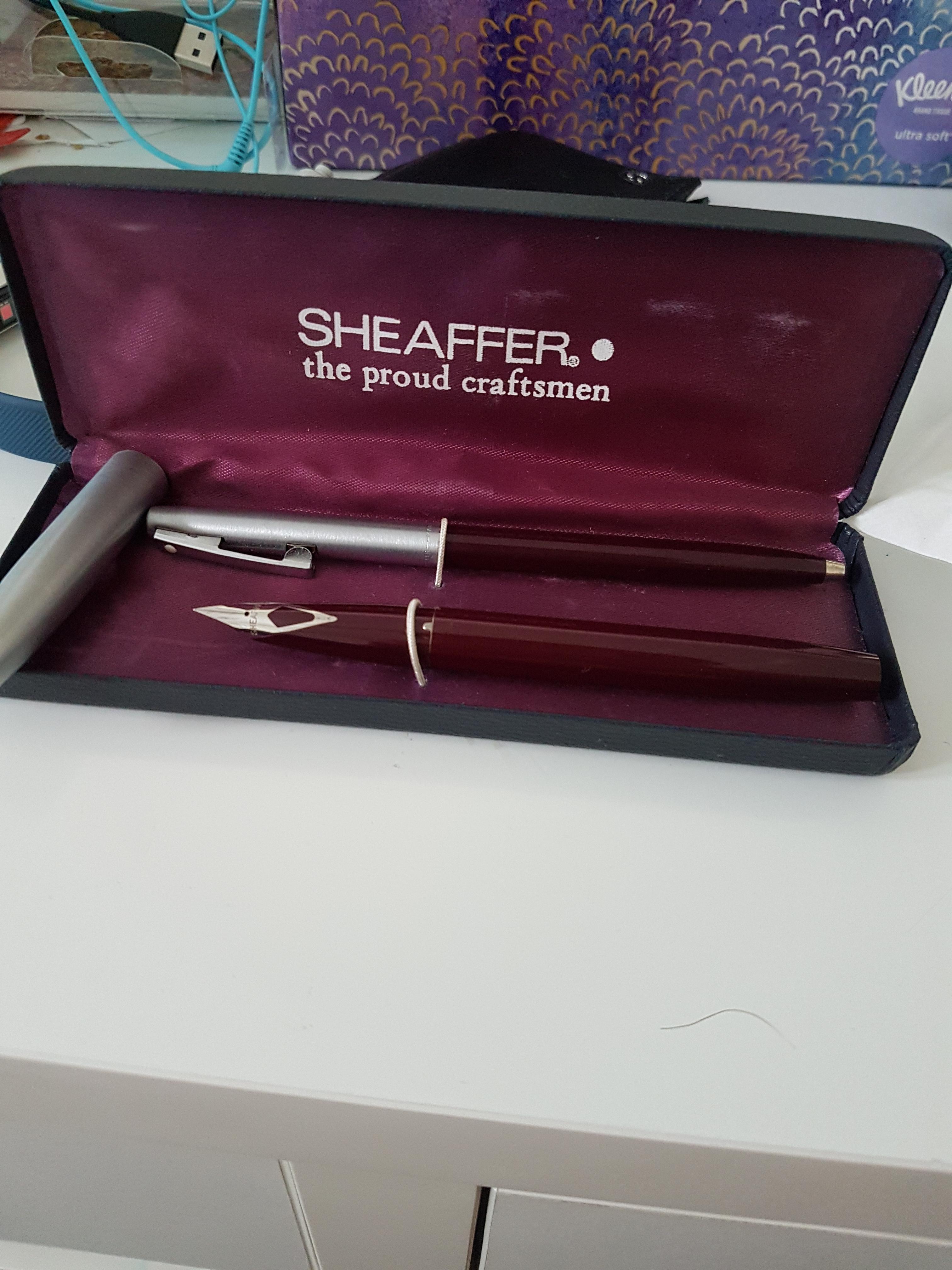 sheaffer the proud craftsmen 万年筆 セット