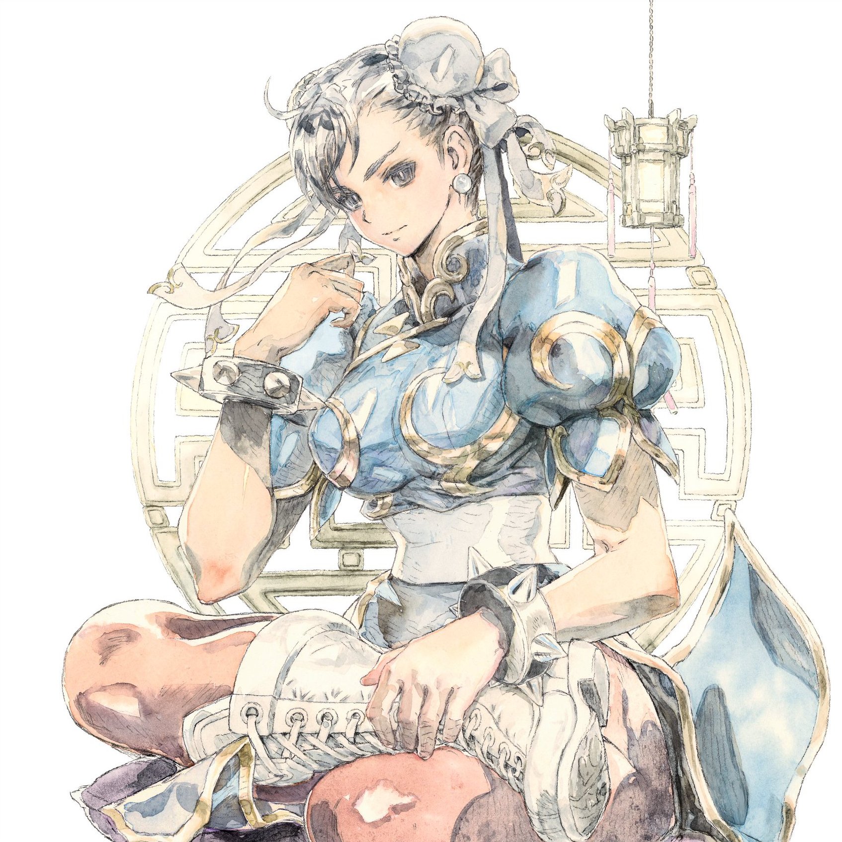 春麗 不知火舞 あきまん B2ポスター アルカディア カプコン SNK 春麗