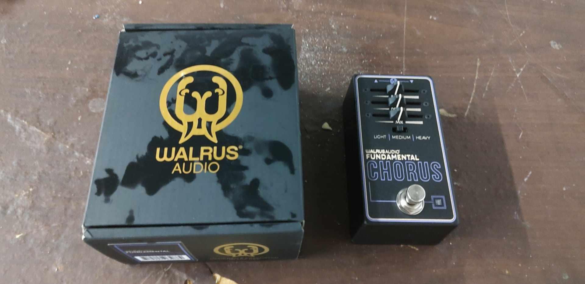 Just got my Walrus Audio Fundamental Chorus in today! : r/guitarpedals