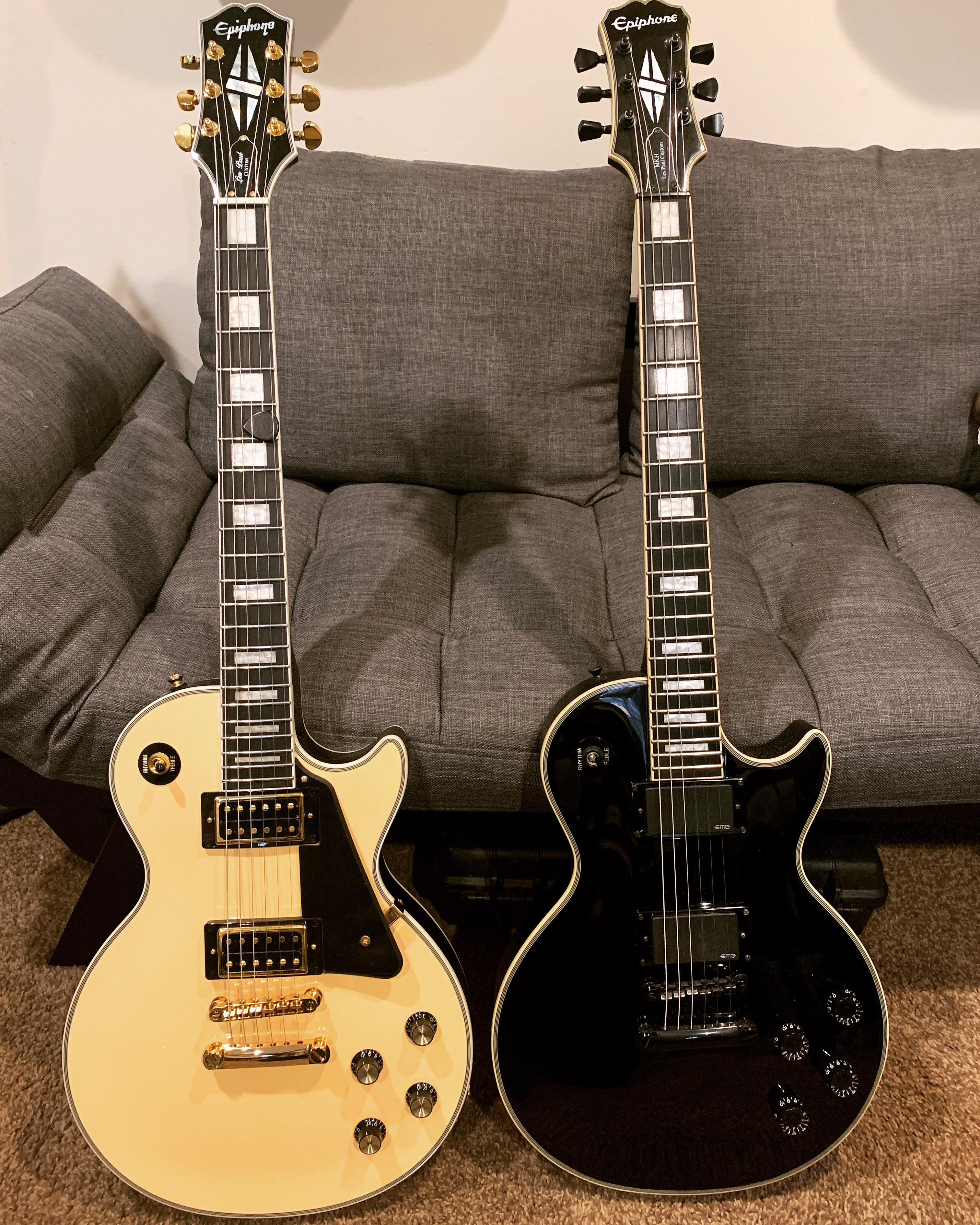 エピフォンレスポールカスタム 手渡しのみ 5万から1万円値引き済