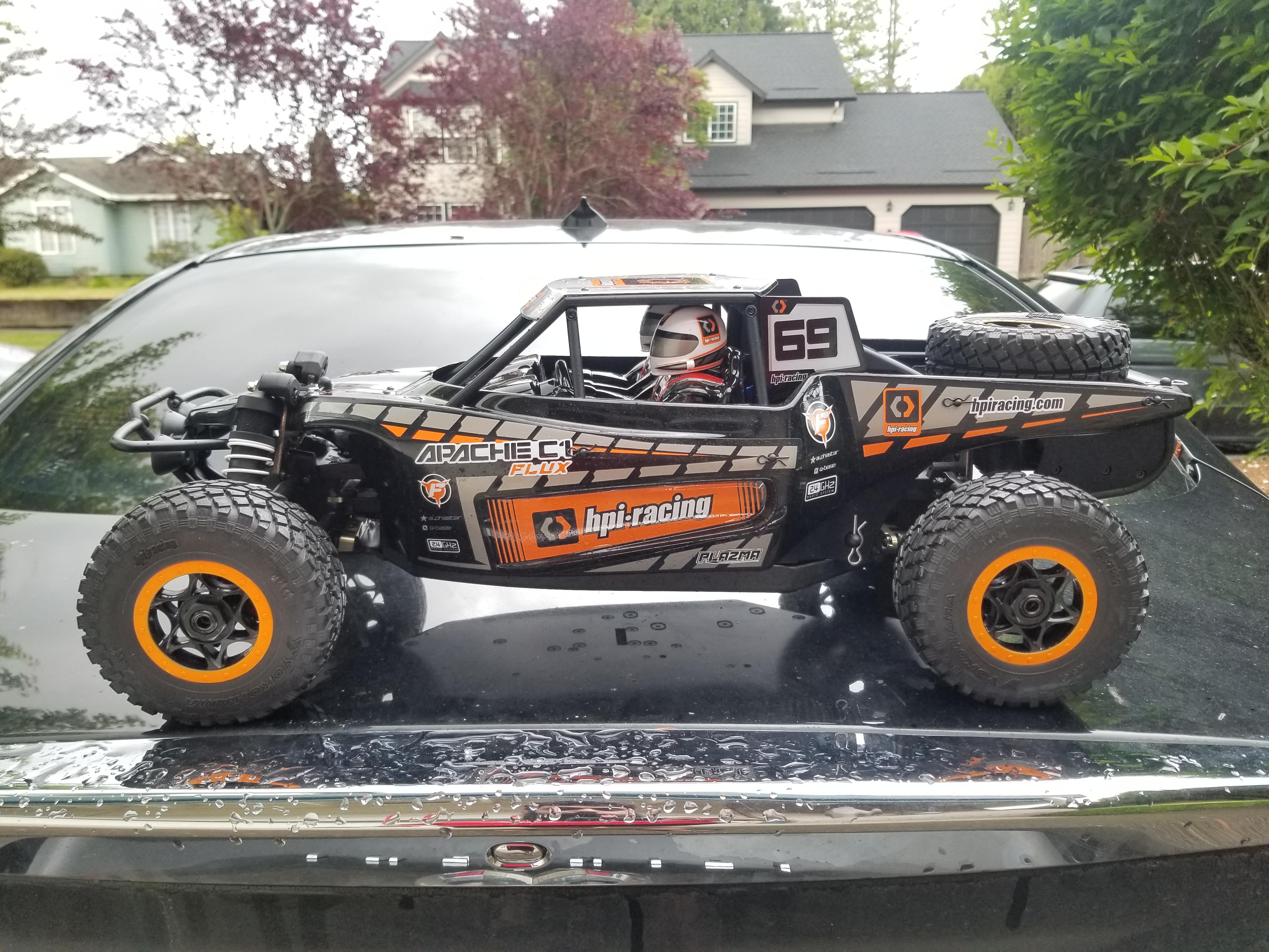 Bought a new-in-box HPI Apache C1 Flux on eBay. I've wanted one of