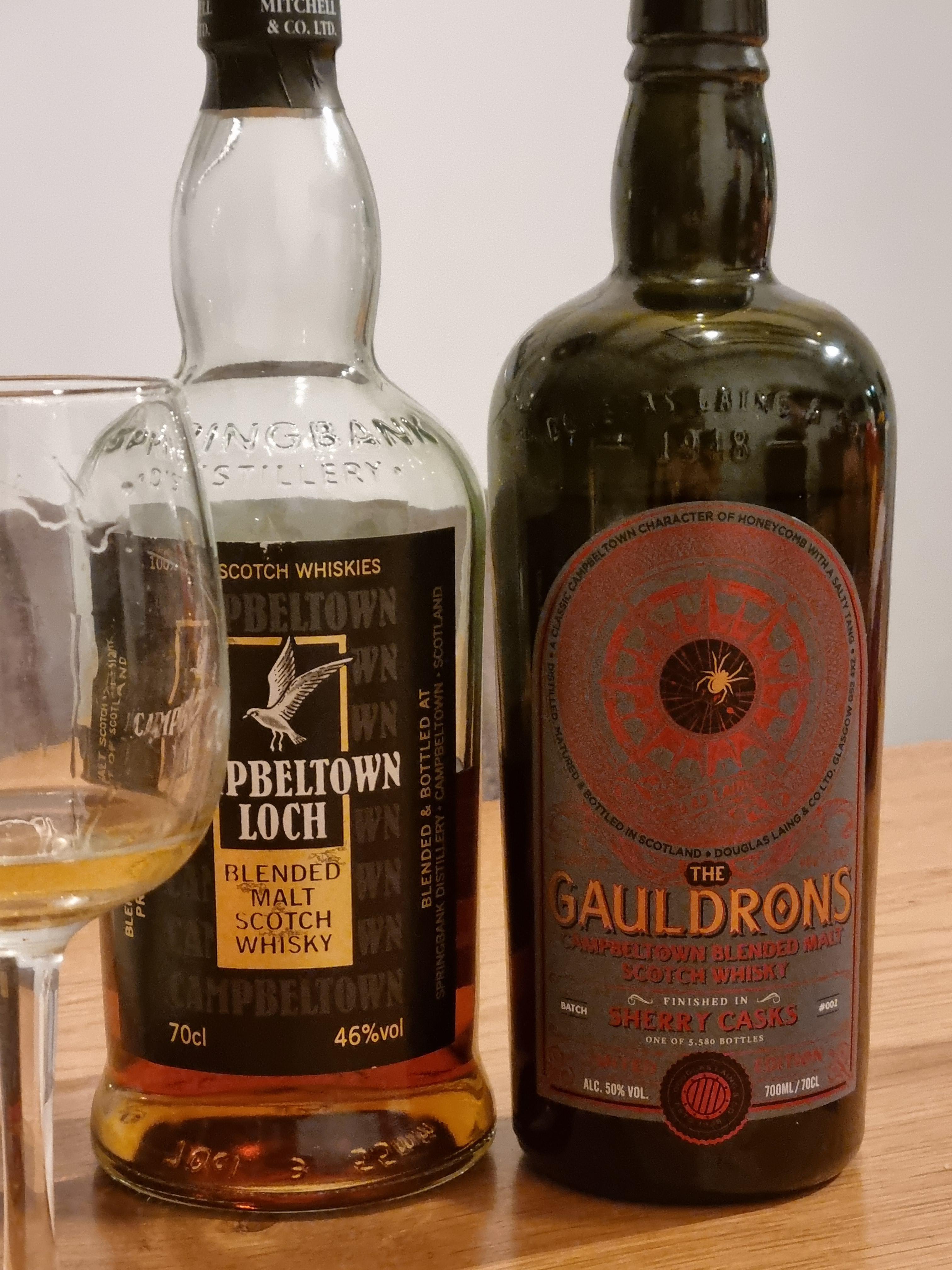 レビュー1234：キャンベルタウン ブレンデッドモルト vs. キャンベル