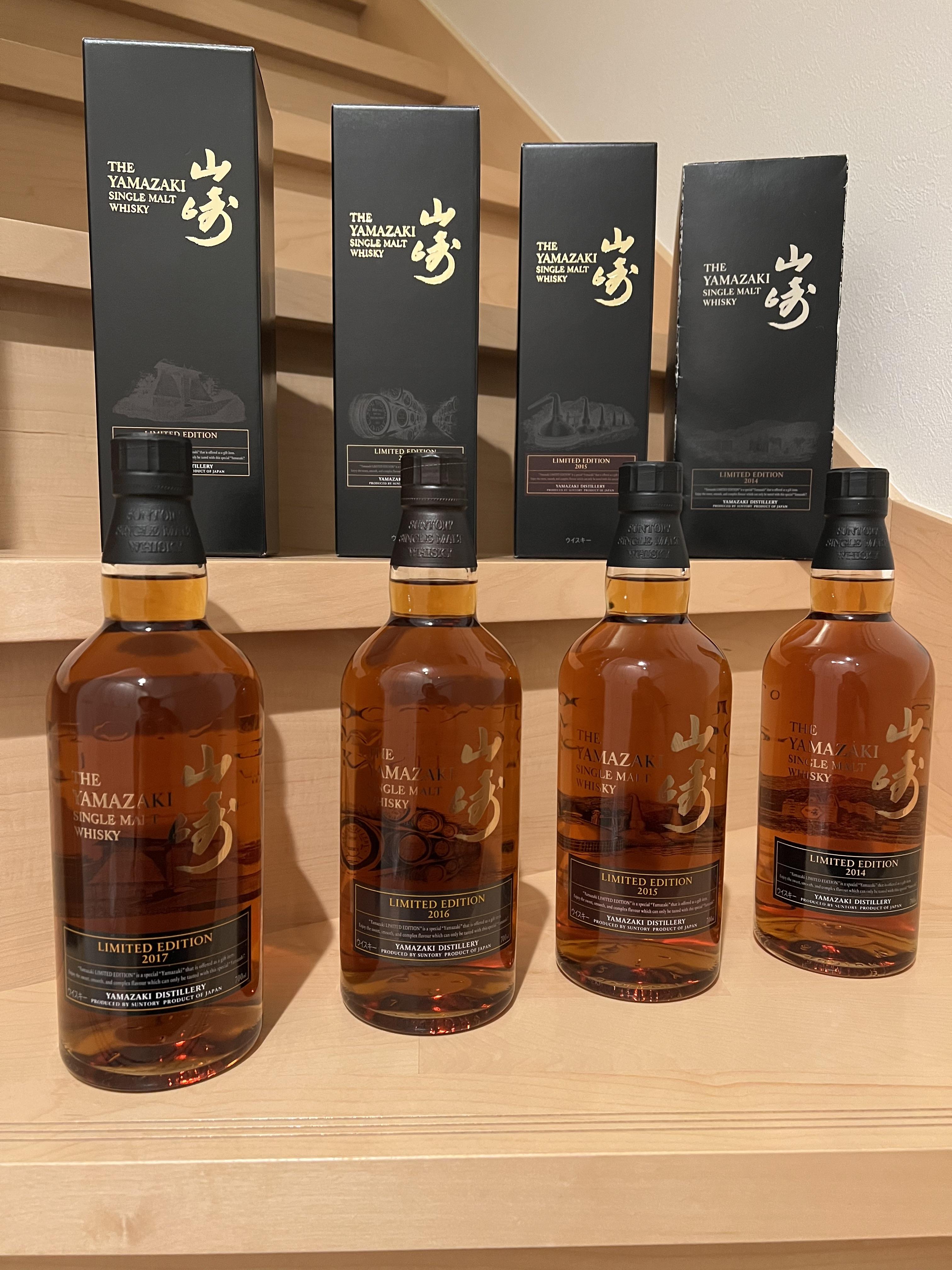 My 2014 - 2017 Yamazaki edition : r/JapaneseWhisky