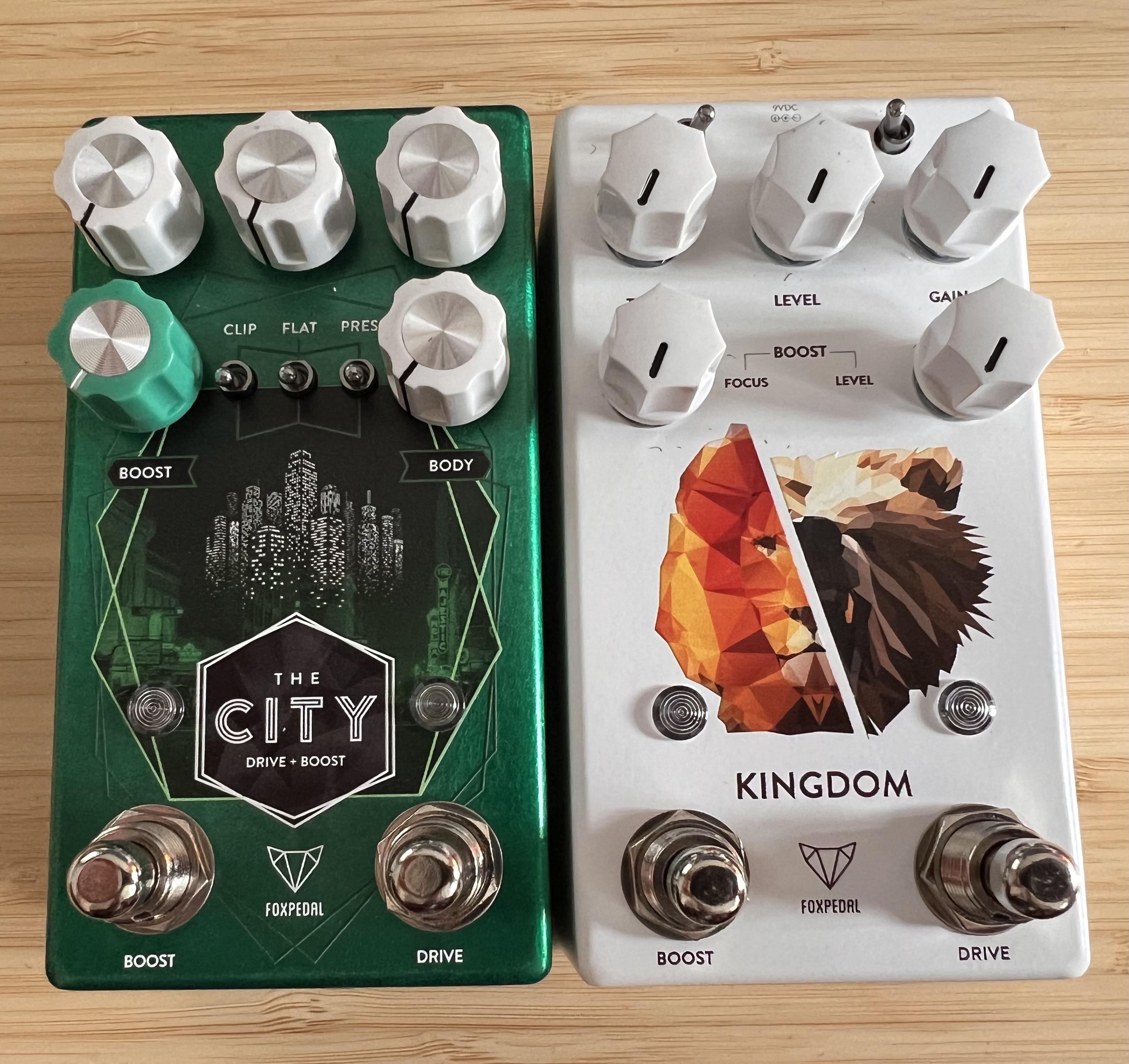 NPD: Foxpedal Kingdom & The City : r/guitarpedals