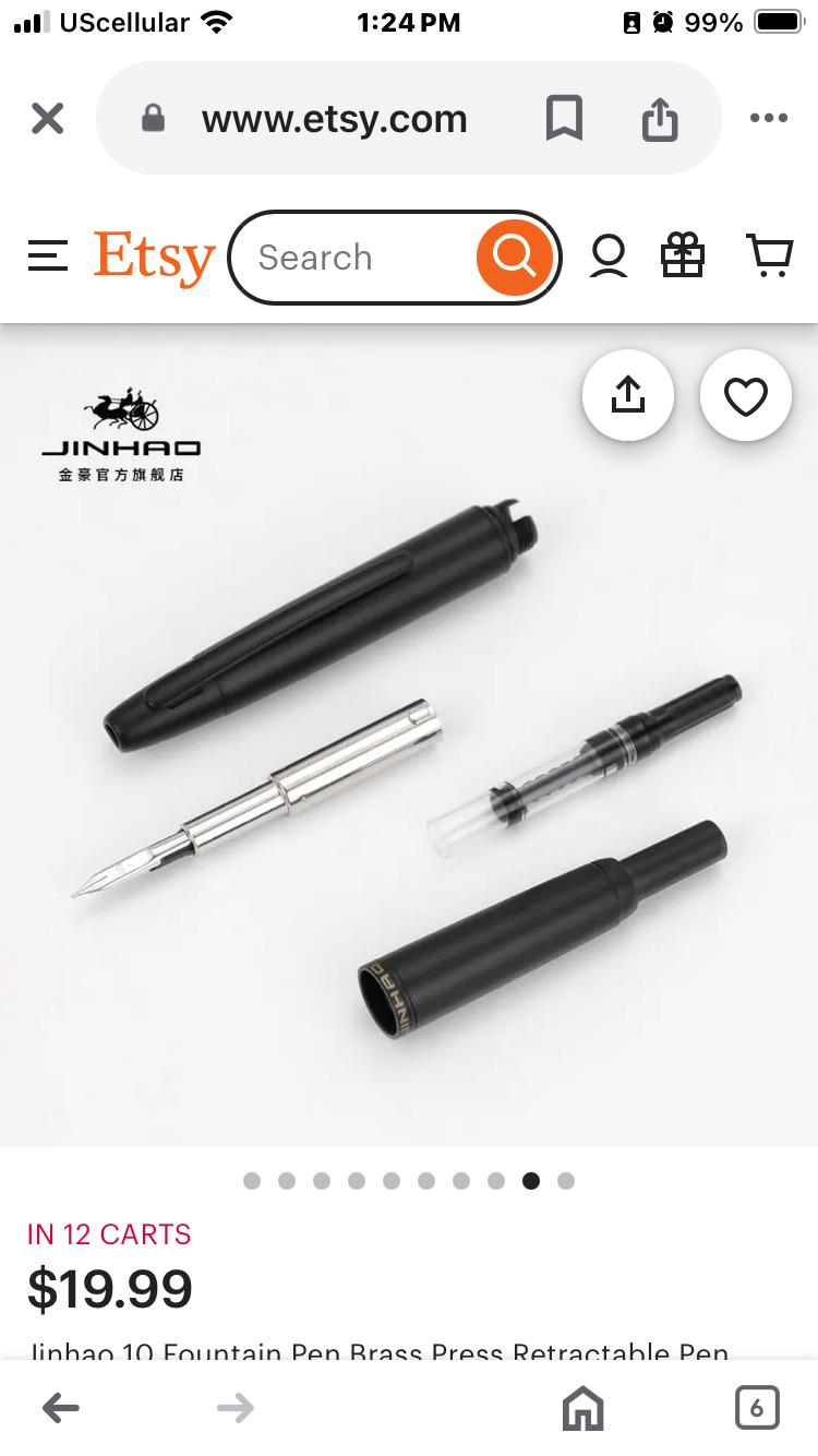 Jinhaoがキャップレス万年筆を発売 : r/fountainpens
