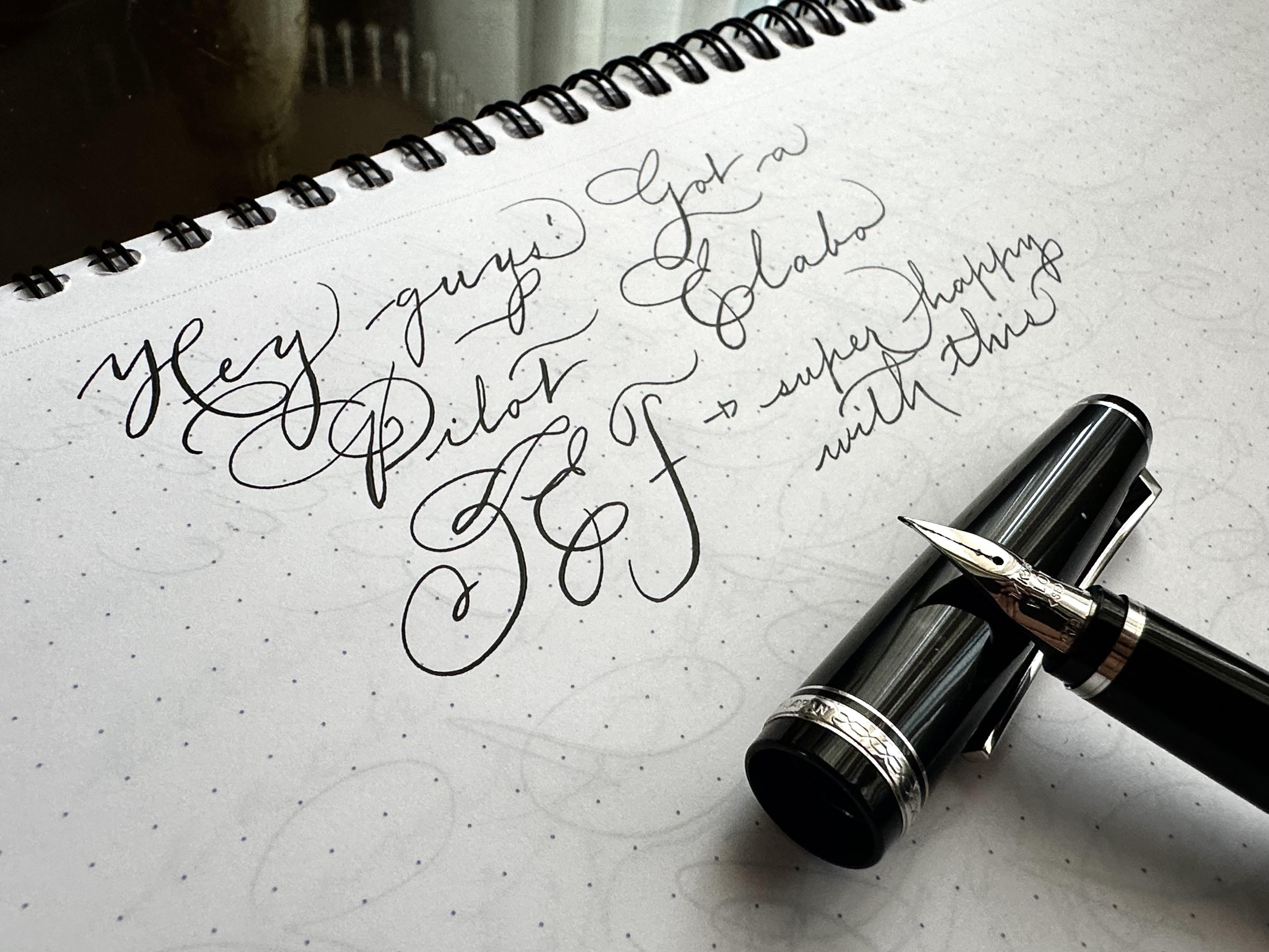 Pilot Elabo SEF (aka Falcon) 受け取ったよ！ : r/fountainpens