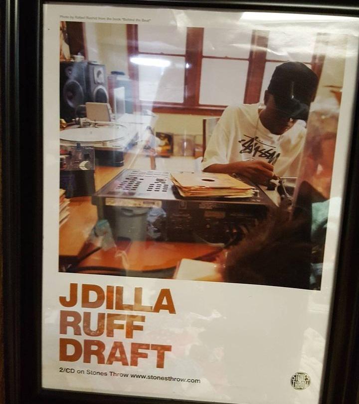 J J Dilla / Ruff Draft / Poster / Official DILLA RUFF DRAFT
