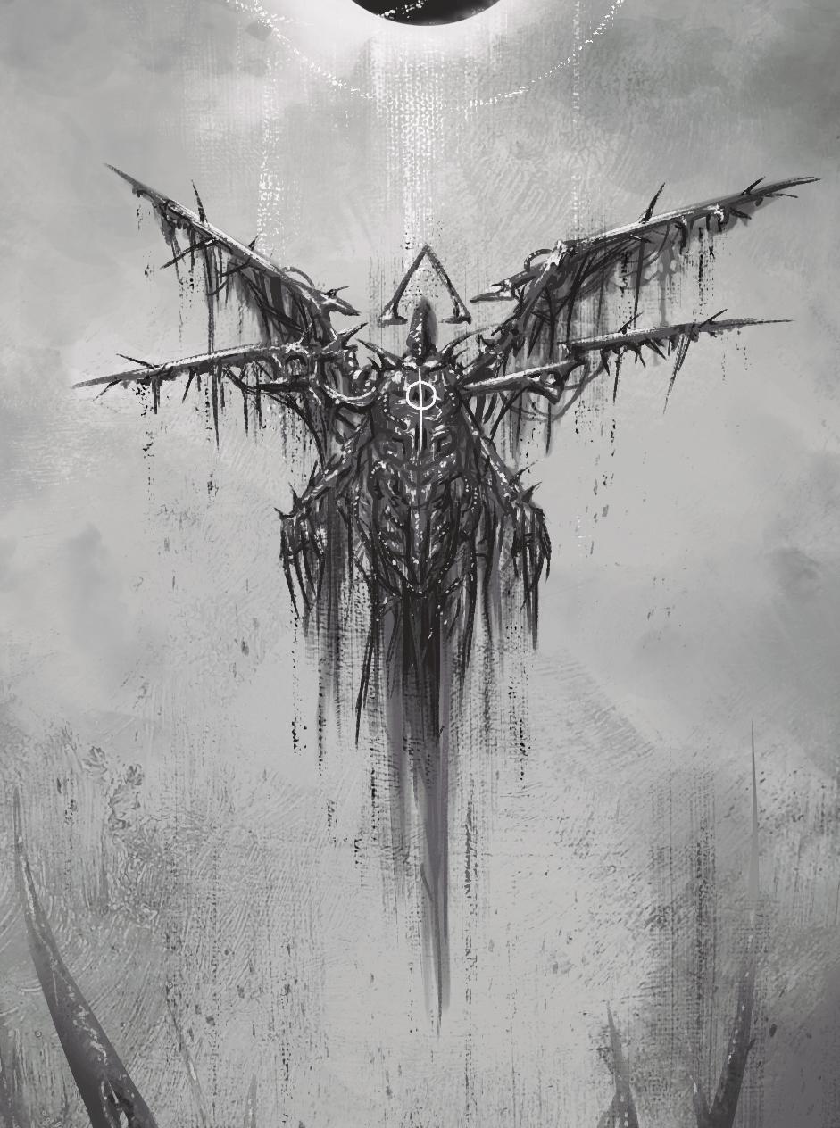 Phyrexian Angel プレイマットmtg seb mckinnon