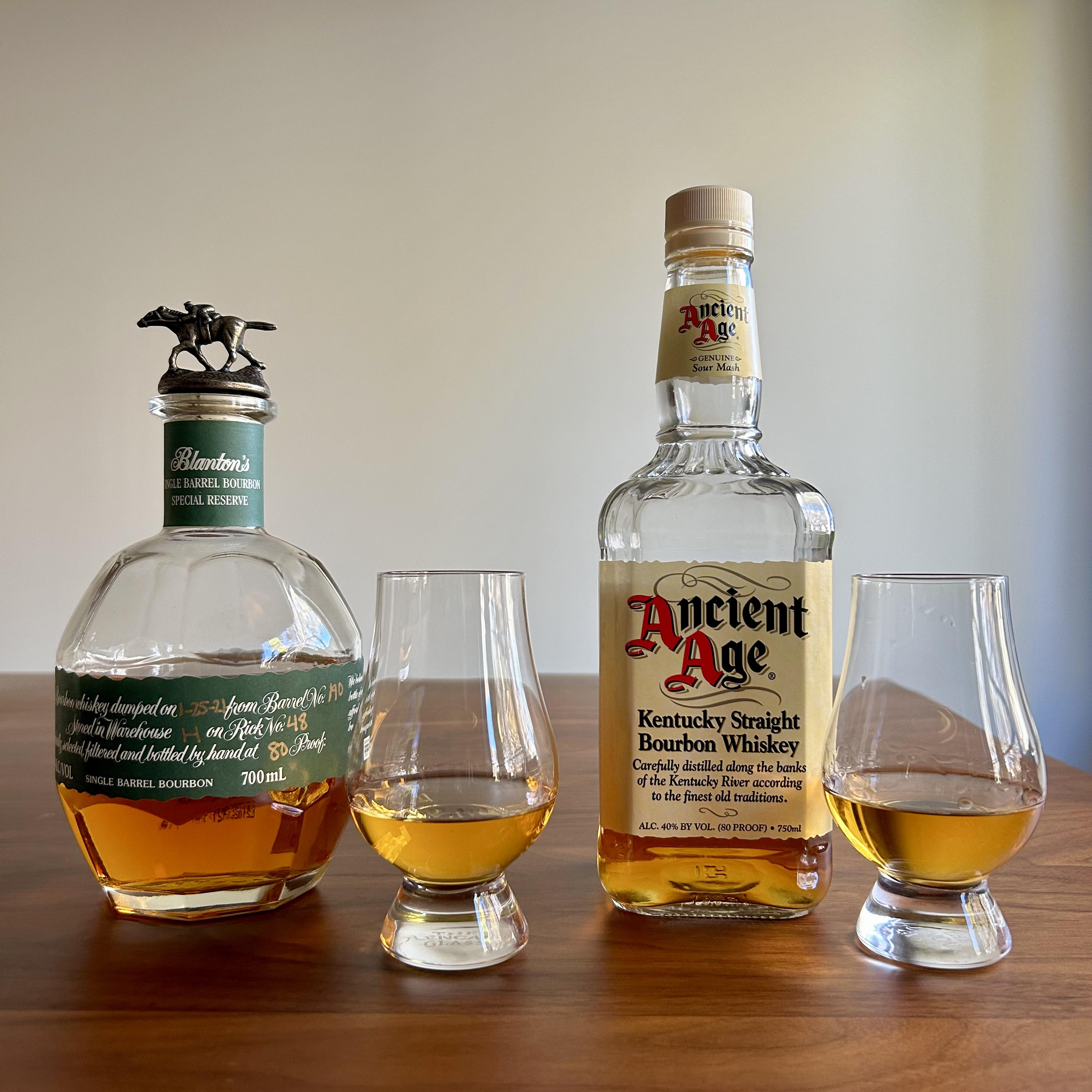 レビュー：ブラントン スペシャルリザーブ vs. エンシェントエイジ