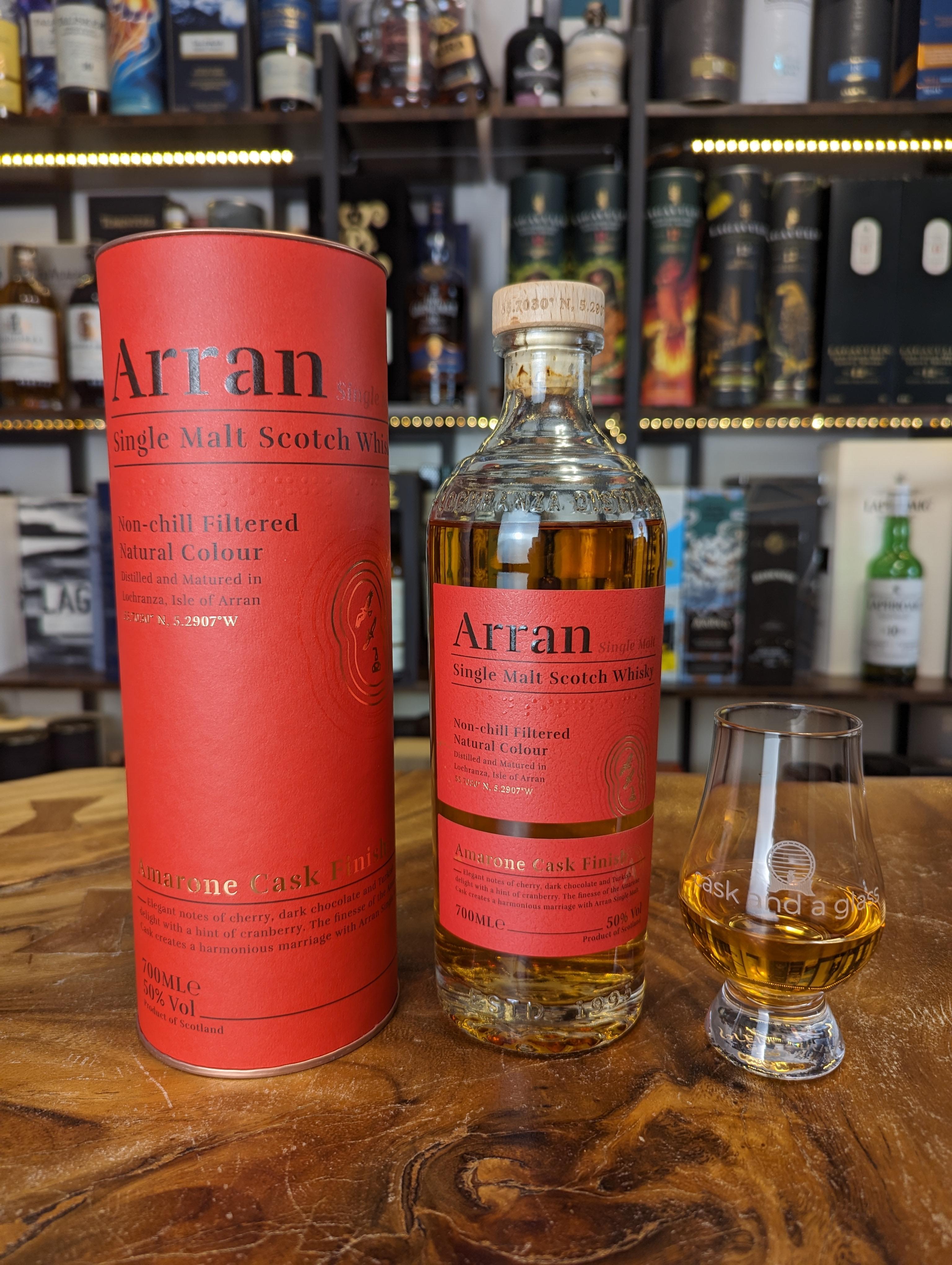 スコッチウイスキーレビュー - アラン アマローネ カスク フィニッシュ