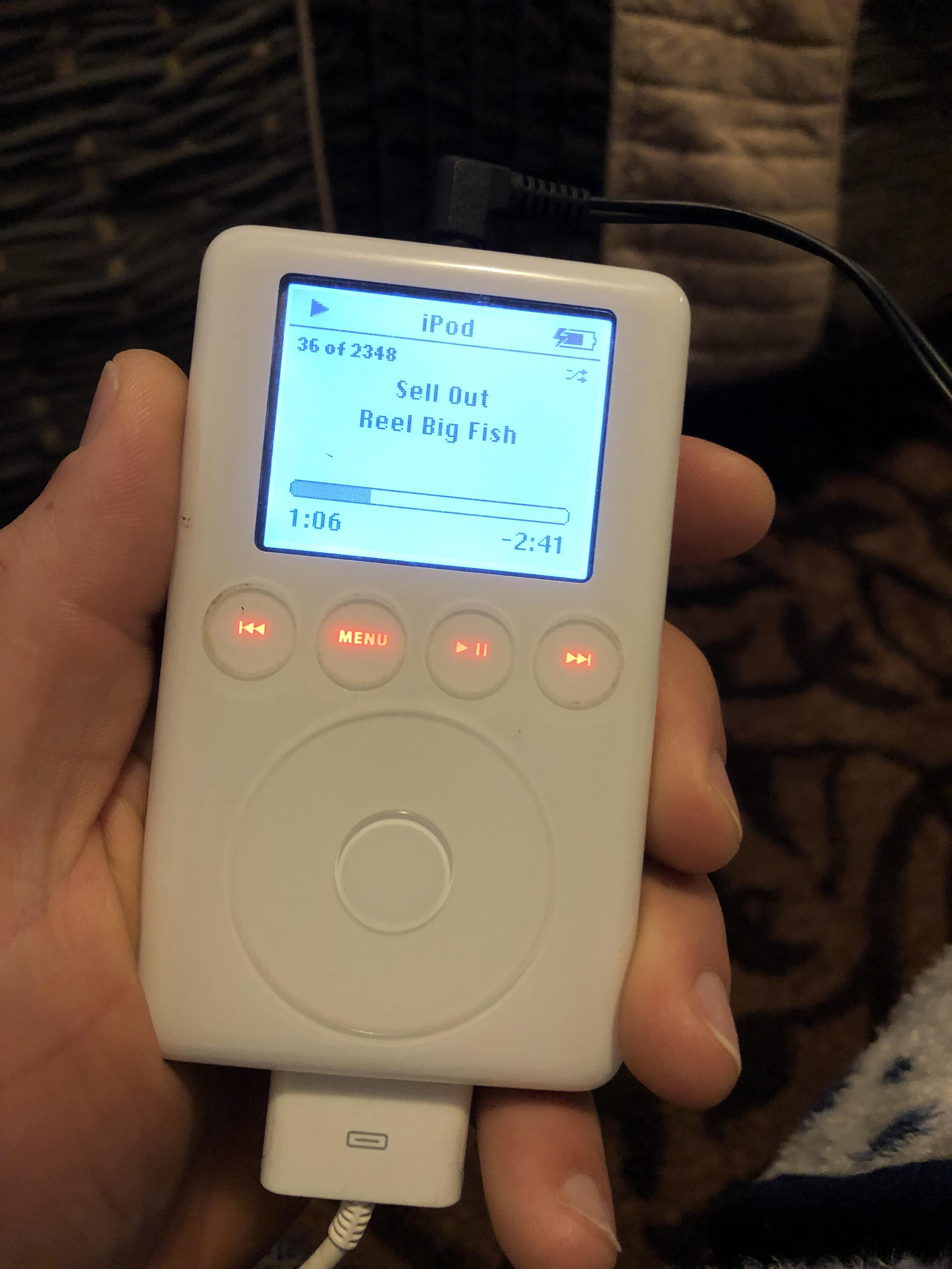iPod (Touch Wheel) second-generation : r/nostalgia