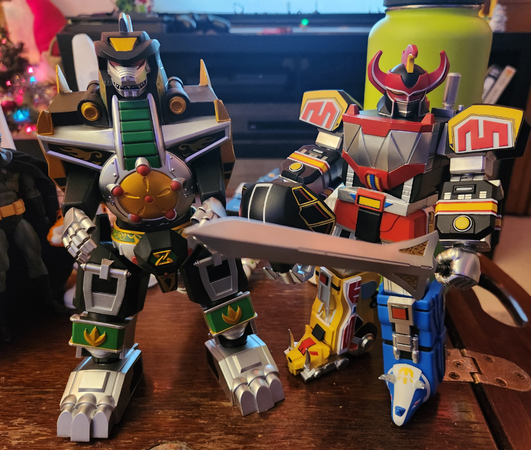 スーパー7 メガゾードとドラゴンゾード : r/powerrangers