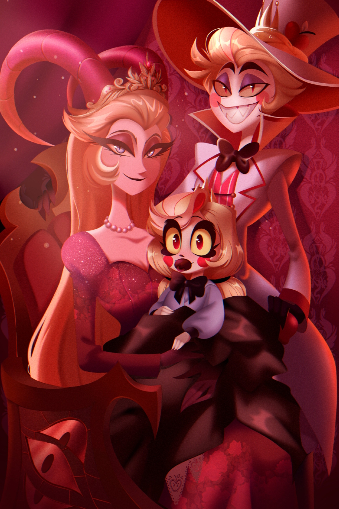 な*の様 Hazbin Hotel プロモ PR-06 ice ルシファー な*の様 Hazbin